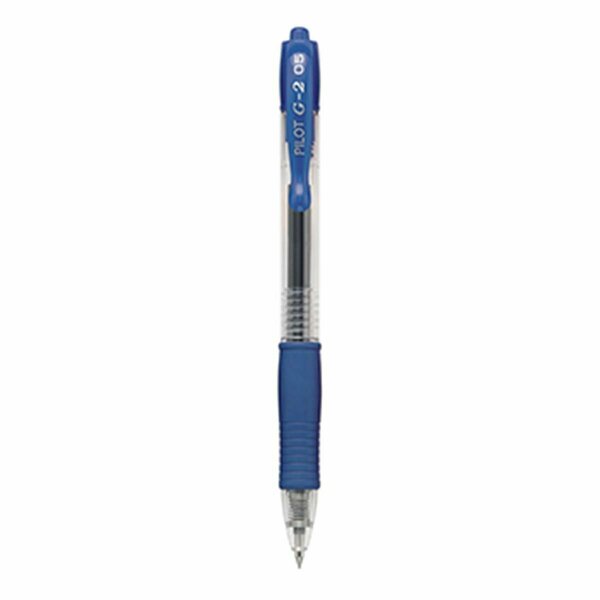 Pilot Pen   G2 Blue 0.5Mm Retractable Gel Ink Rolling Ball Pen Fine Point PI97656
